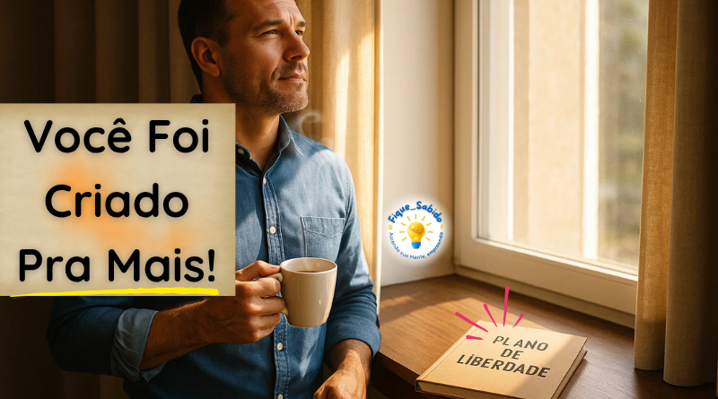 Plano de Liberdade. Você foi criado para mais.